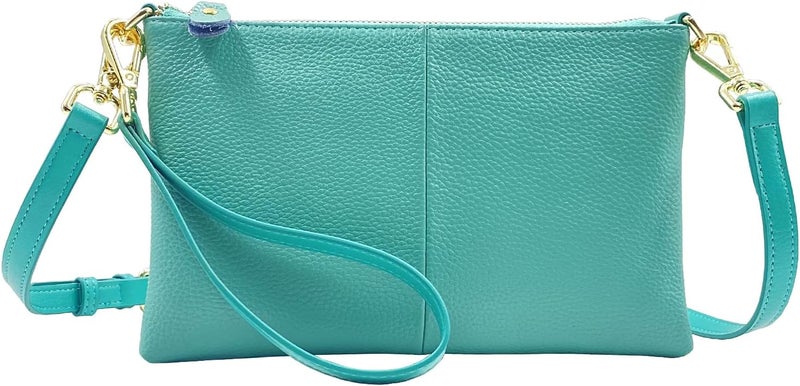 Beurlike Leather Wristlet Wallet Clutch Purses For Women Small Crossbody Phone Bags - Image 3